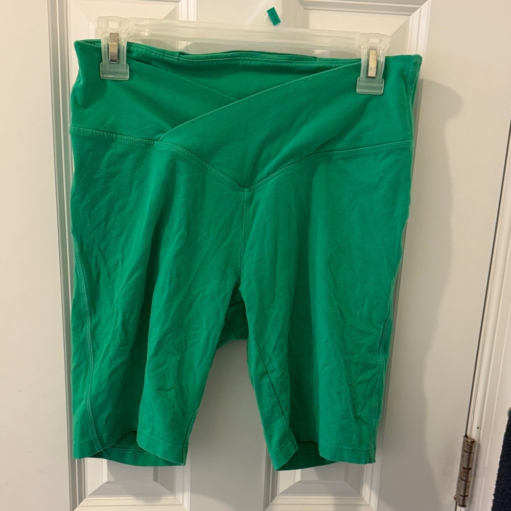 PINK Victoria's Secret Vibrant Green Bike Shorts